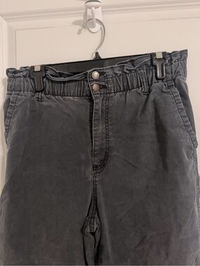 Universal Thread Black Washed Ankle Jeans
